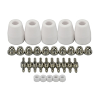 LG-40 PT-31 Electrodes Tips Nozzles For Plasma Cutter Torch Consumables Common Nickel-Plated CUT-40 30PCS