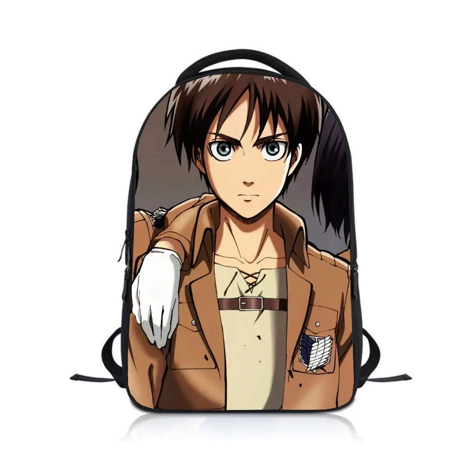 Anime Angriff auf Titan Studenten Rucksack Schule Tasche Kinder Cartoon Rucksack Jungen Mädchen Rucksack Kinder Bookbag Satchel