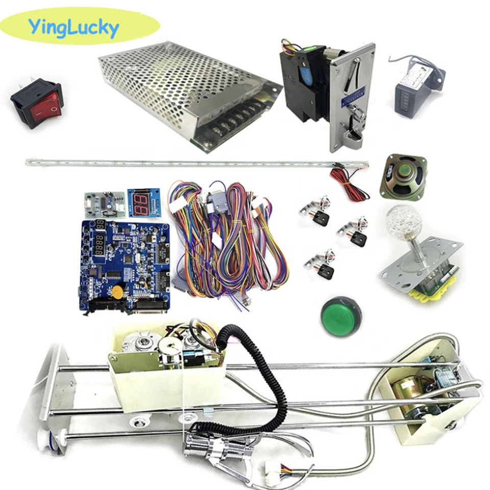 クレーンゲーム自作キット アーケード爪ゲーム自動販売機diyキットのおもちゃのクレーン機キット