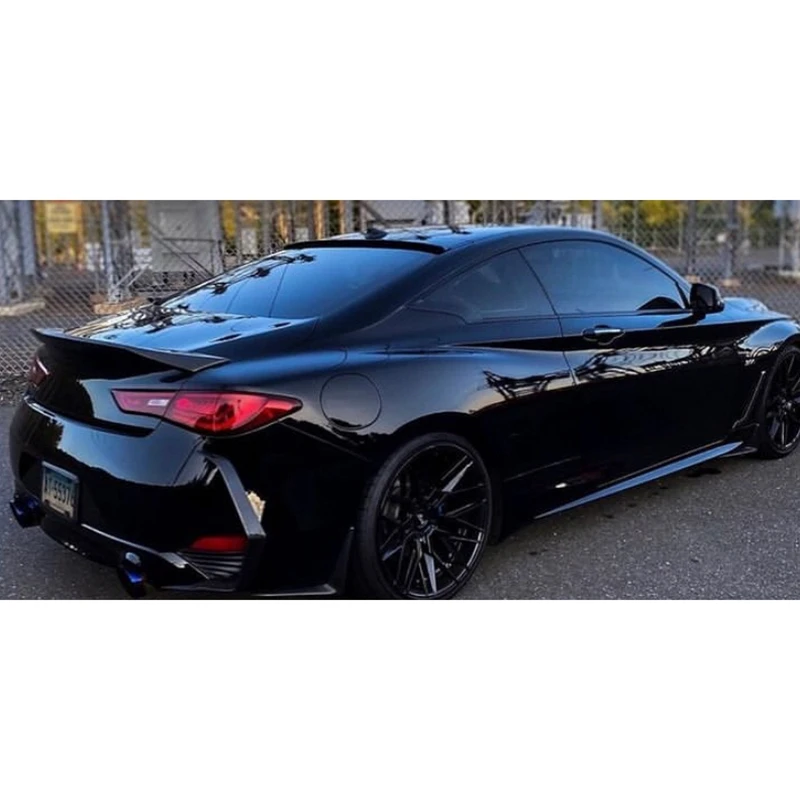 For Infiniti Q60 Q60S Spoiler ASPEC style High quality carbon fiber material Car Rear Wing Spoiler 2016-2019 year