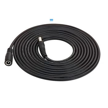 Wi-fiカメラとipビデオ監視を備えた12vオス電源ケーブル,3m/5m/10m,5.5x2.1mm