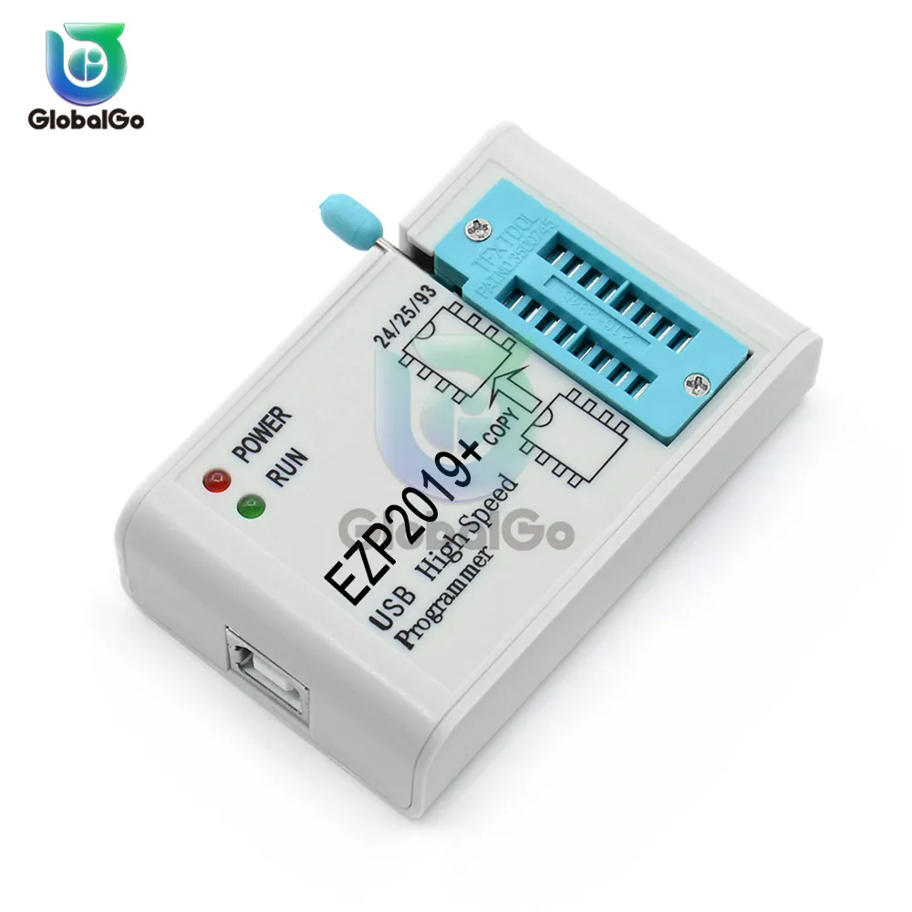 مبرمج USB عالي السرعة EZP2019, EZP2019 مع 2 مآخذ دعم 24 25 26 93 25 رقاقة فلاش