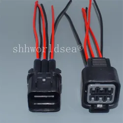 Shhworldsea 1pcs 6 Pin car waterproof Electrical Wire connector automotive headlight 6p Head lamp connector plug PB625-06027