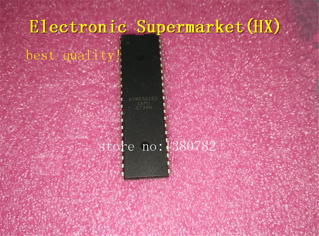 

Free Shipping 10pcs/lots ATMEGA162-16PU ATMEGA162 DIP-40 New original IC In stock!