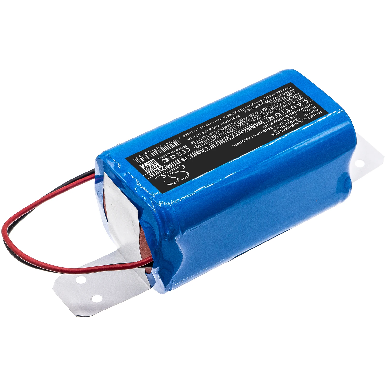 Cameron Sino Battery For Shark RV700_N,RV720_N,RV725_N,RV750_N,RV761,RV850BRN,RV850C,RV850WV,RV851WV,RV871,RV871C