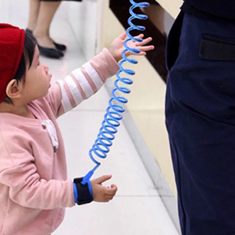 Arnés de seguridad para niños pequeños, cuerda de tracción de enlace de muñeca antipérdida, corte continuo, novedad de 2023