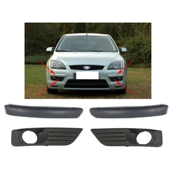 Fog Lamp Frame Front Anti-fog Light Lamp Shade Decoration Stripe For 05-06 Ford Focus 2 1pc