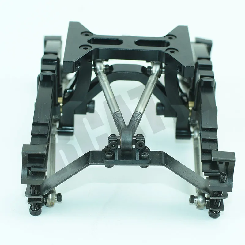 Metal Rear Suspension for 1/14 Tamiya RC Truck Trailer Tipper Scania R470 620 Actros Volvo FH16 MAN TGX DIY Part