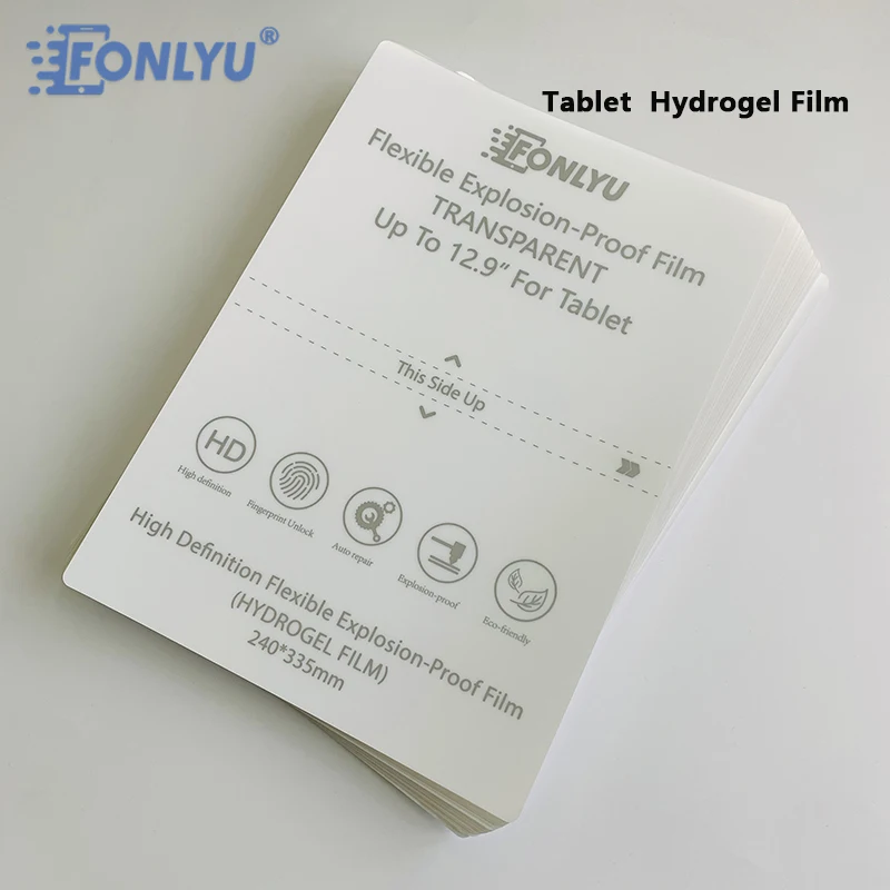 

FONLYU 30pcs Hydrogel Film For Samsung Galaxy Tab A7 Tablet laptop Screen Proctector Skin Film Cutting Machine Hydrogel Plotter