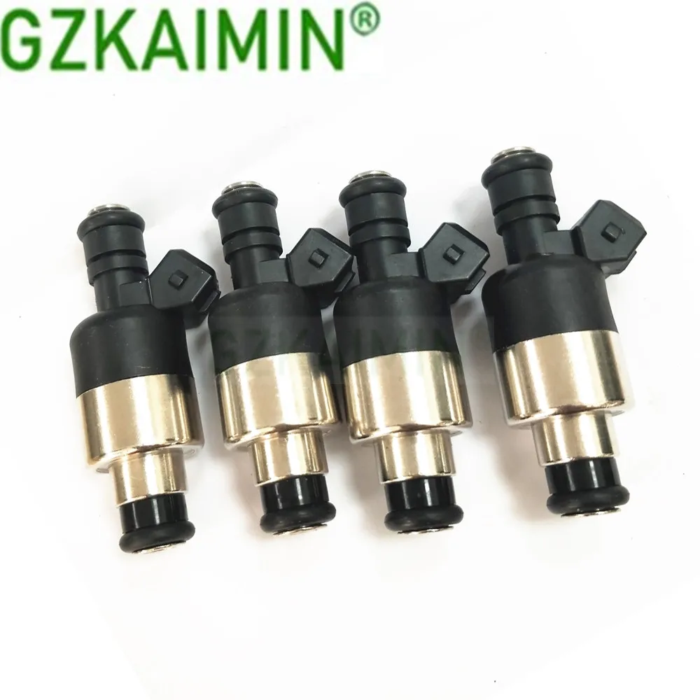 4 Piezas de Repuesto para Automóvil, Inyector de Combustible OEM 17109450 para DAEWOO Nexia Lanos Espero Nubira 1.5 1.6 16V