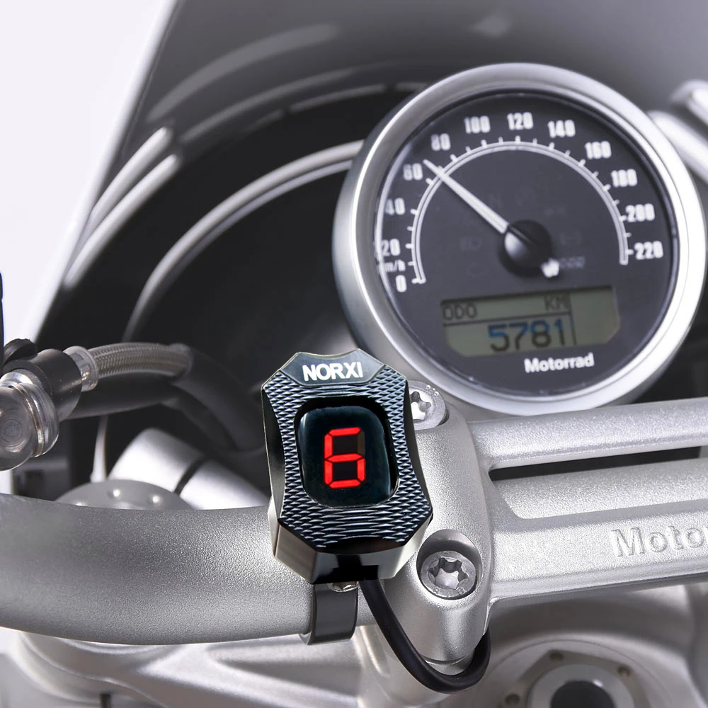 Gear Indicator Motorcycle for Triumph Tiger 800 No-ABS Tiger 800 ABS Speed Triple ABS Street Triple/R ABS Vin 560477 6 Level