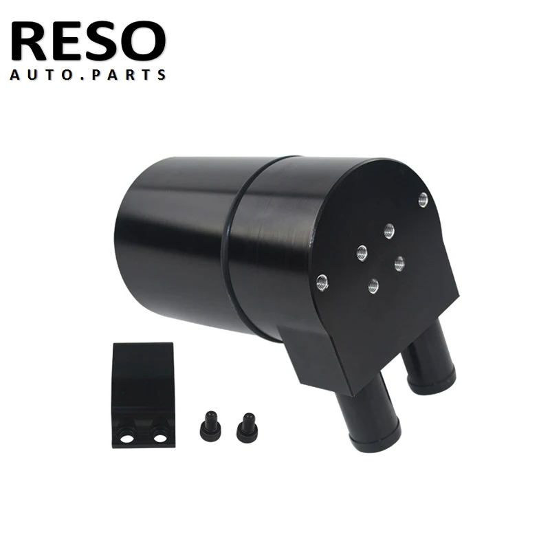 

RESO--Black Universal Reservoir Oil Catch Can Fuel Tank For BMW N54 335 2006-2011 E90 Sedan Touring 335i 335xi