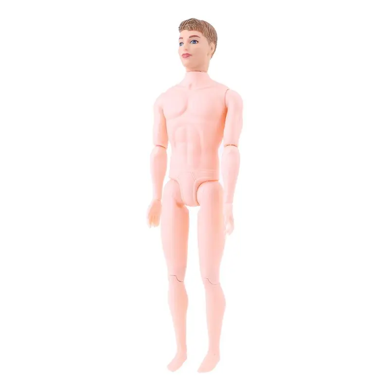 30cm 12 Moveable Jointed Nude Doll Body for Ken Boy Male Man Boyfriend Prince