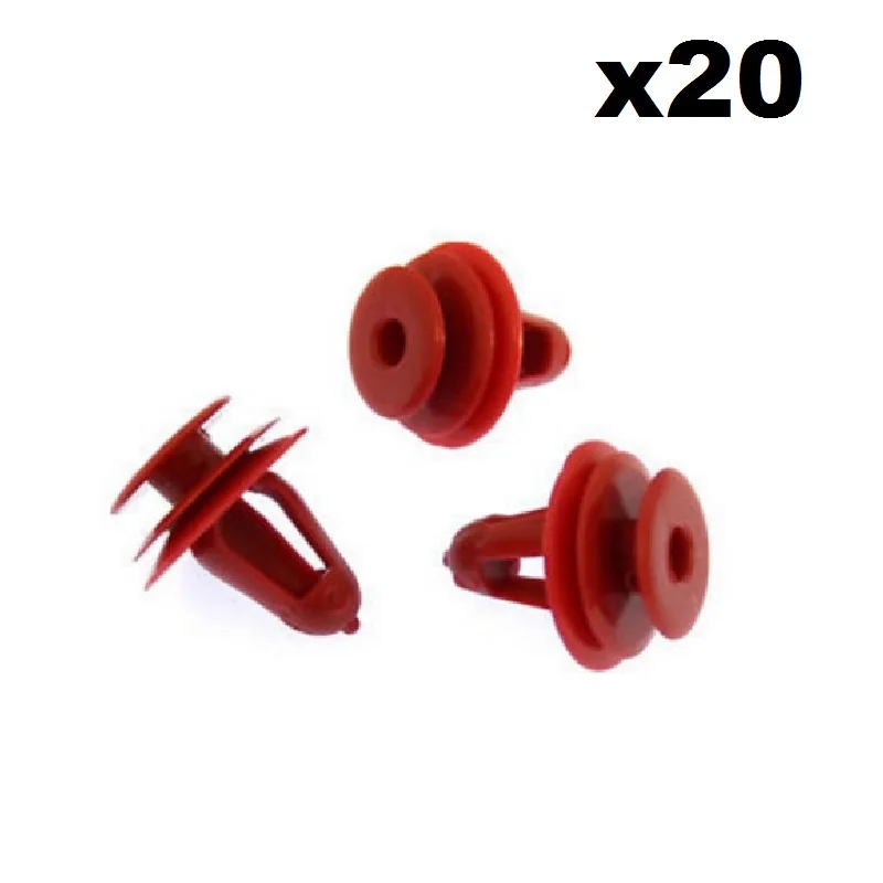 20x For Toyota Plastic Trim Clips for Door Cards, Panels, Trims and Fascias