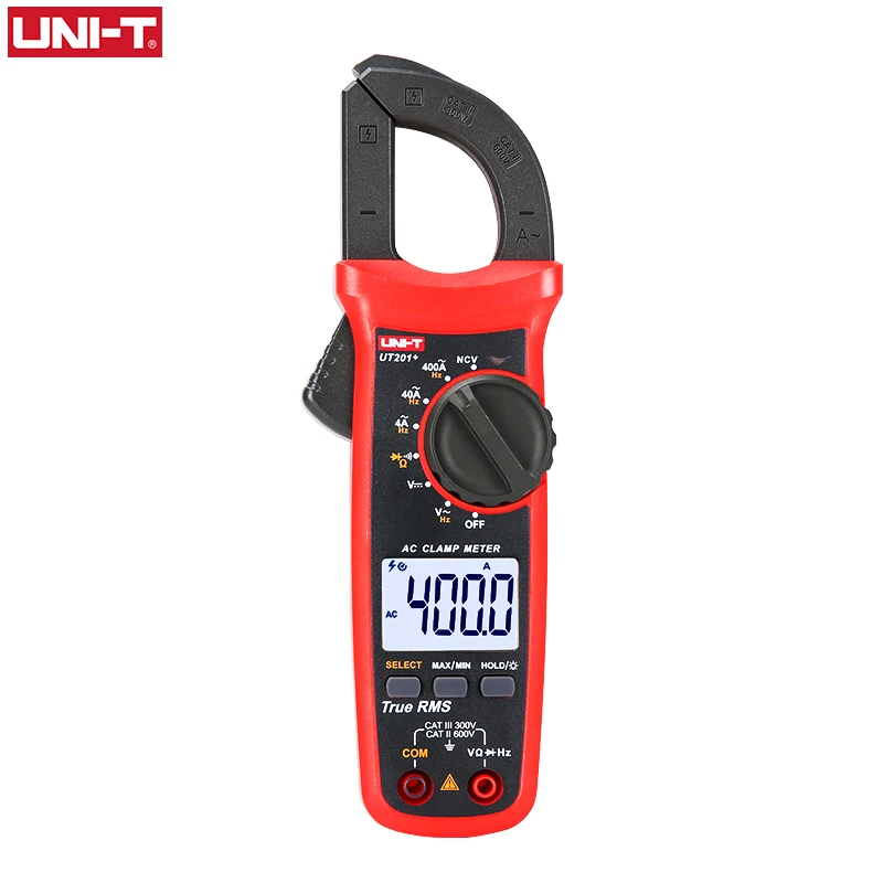 UNI-T UNI T Digital Current Mini Clamp Meter Multimeter DC AC Amper Clampmeter Tester 400A 600V Power Clamp Meter