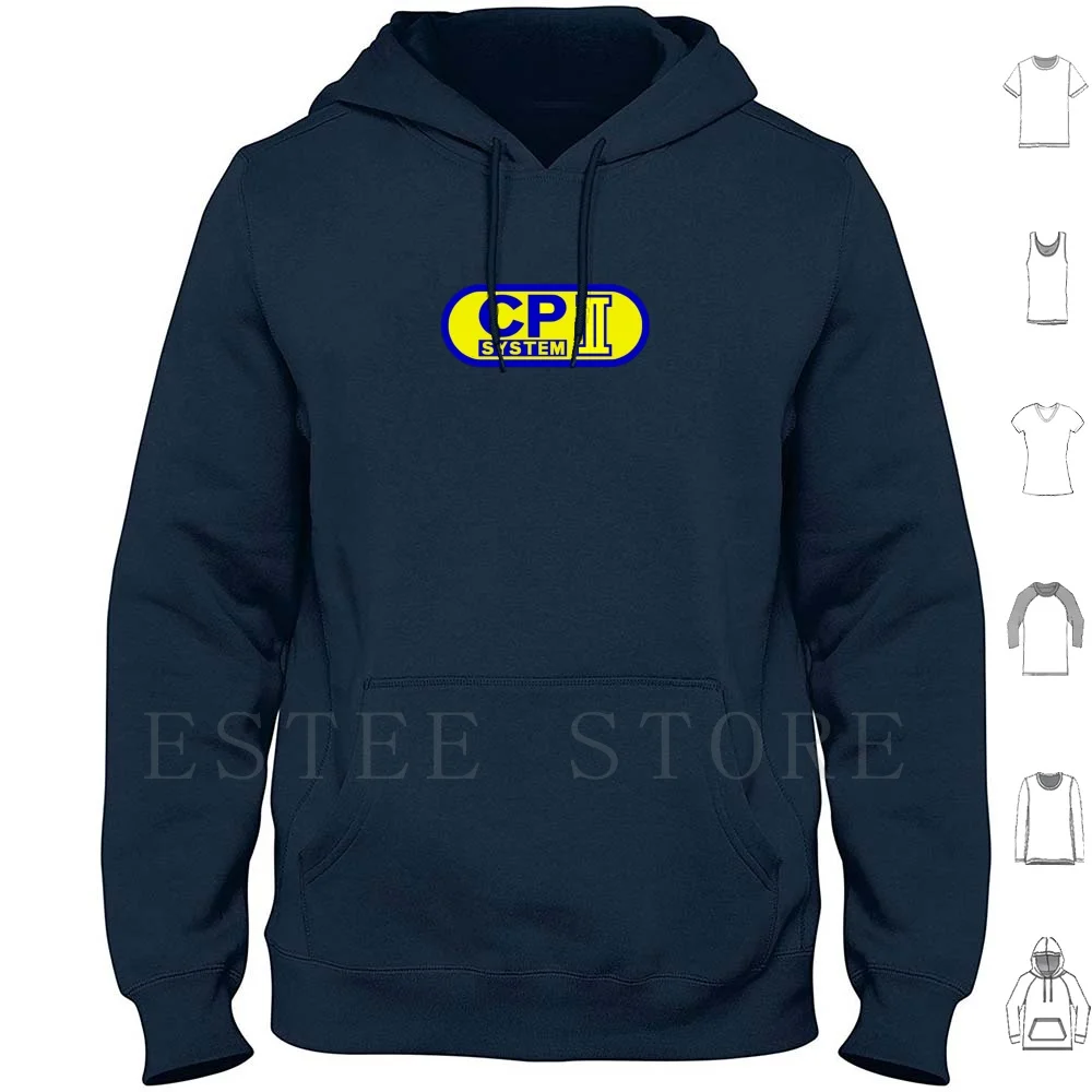 Cps Ii System 2 Logo Hoodies Arcade Gaming Akihabara Akiba Nakano Dnd Vs Darkstalkers Cyber Bots Mega Man Megaman