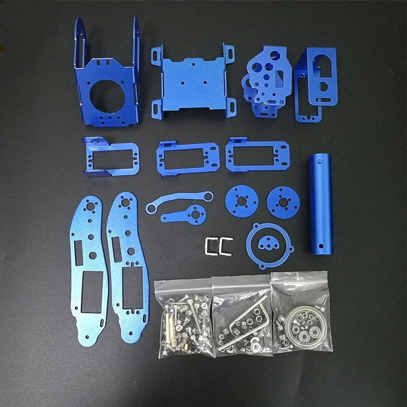 ロボットクランプキット,wifi/bluetooth/ps2 7機械式アーム,7軸回転,アルミニウム合金