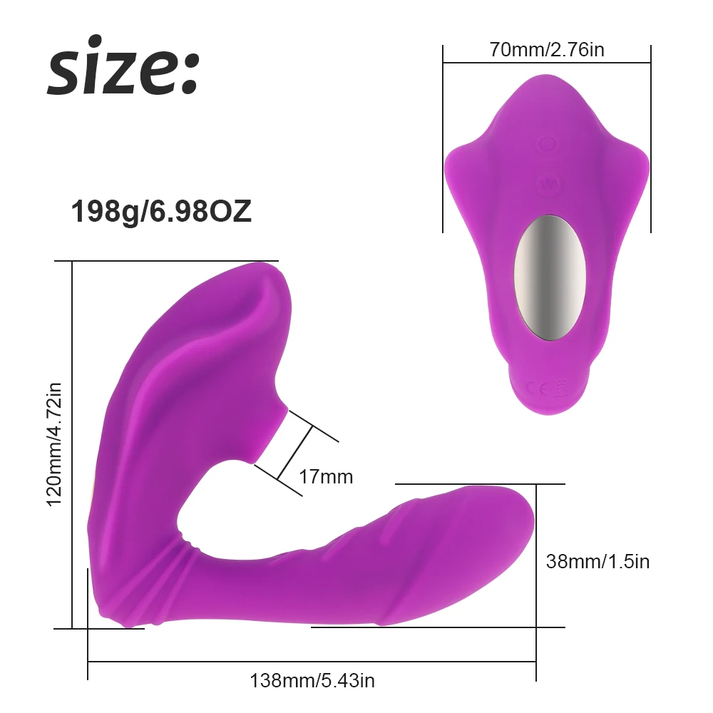 Vagina Sucking Vibrator for Women Double Vibration 10 Speed Stimulate G Spot Vagina Clitoris for Female Mastrubation Dildo Toys