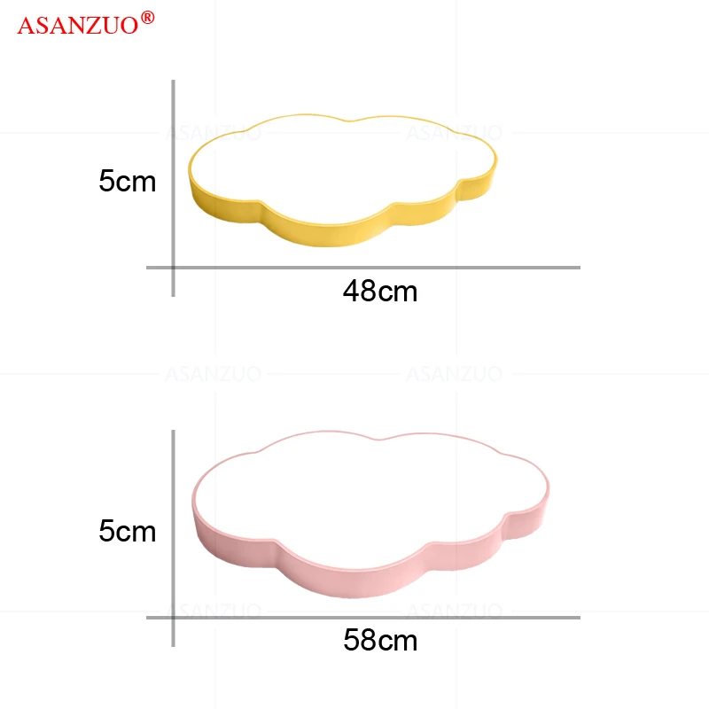 Imagem -06 - Levou Luz de Teto com Nuvem Design para Sala de Crianças Desenhos Animados para Sala de Aula Parque de Diversões Salão Jardim de Infância Decoração