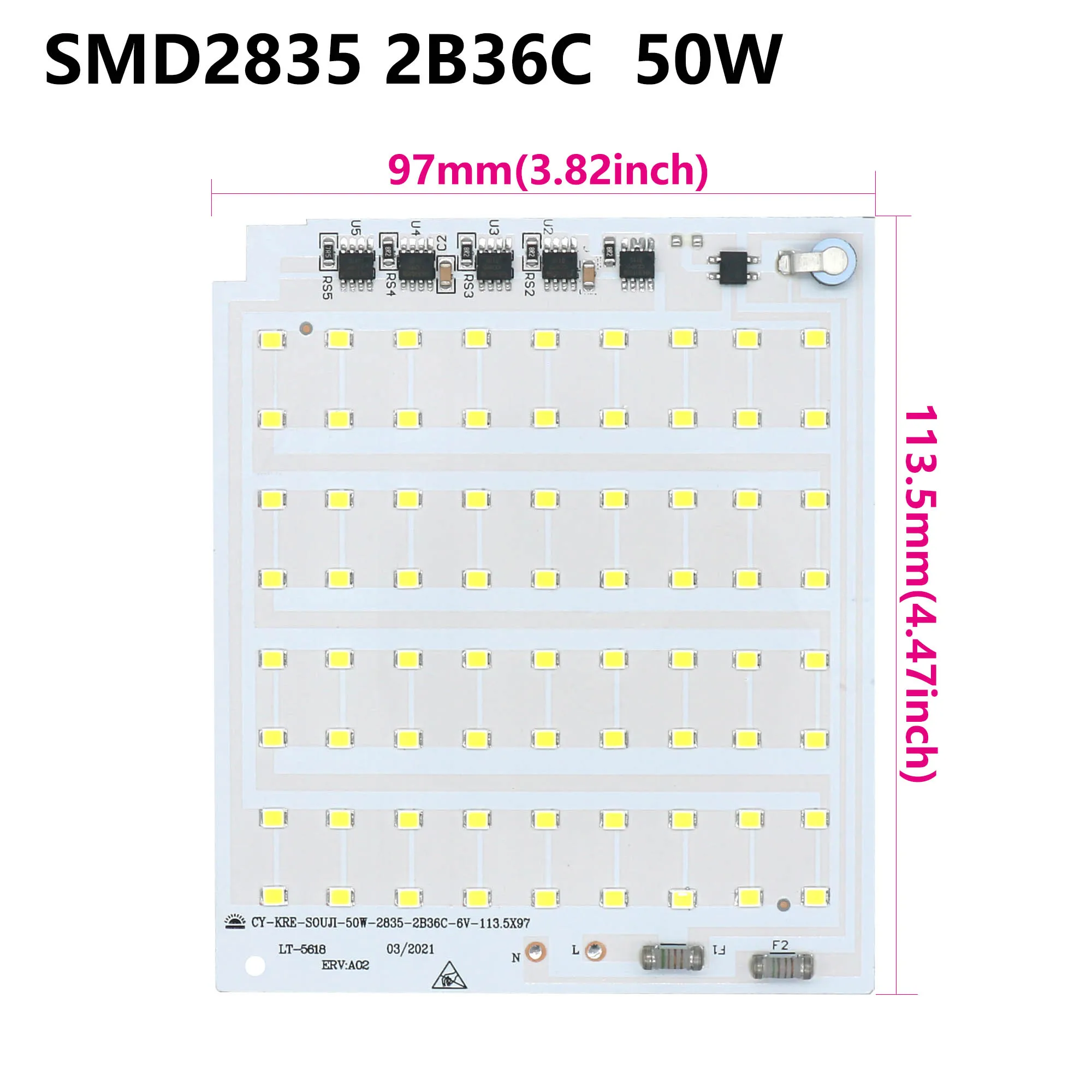 Imagem -05 - Chip Led Cob Ac220v Nenhuma Necessidade Motorista 10w 20w 30 50 100w150w 200w Led Módulo Leds para Solda Led Matriz 220v Peças Smd2835