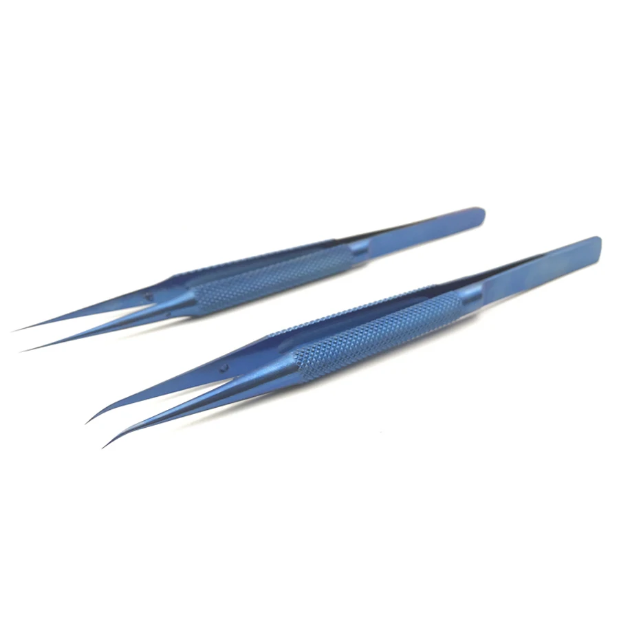 Pinzas de aleación de titanio, herramienta de mantenimiento profesional, 0,15mm, borde de precisión, pinzas de huellas dactilares, placa base de