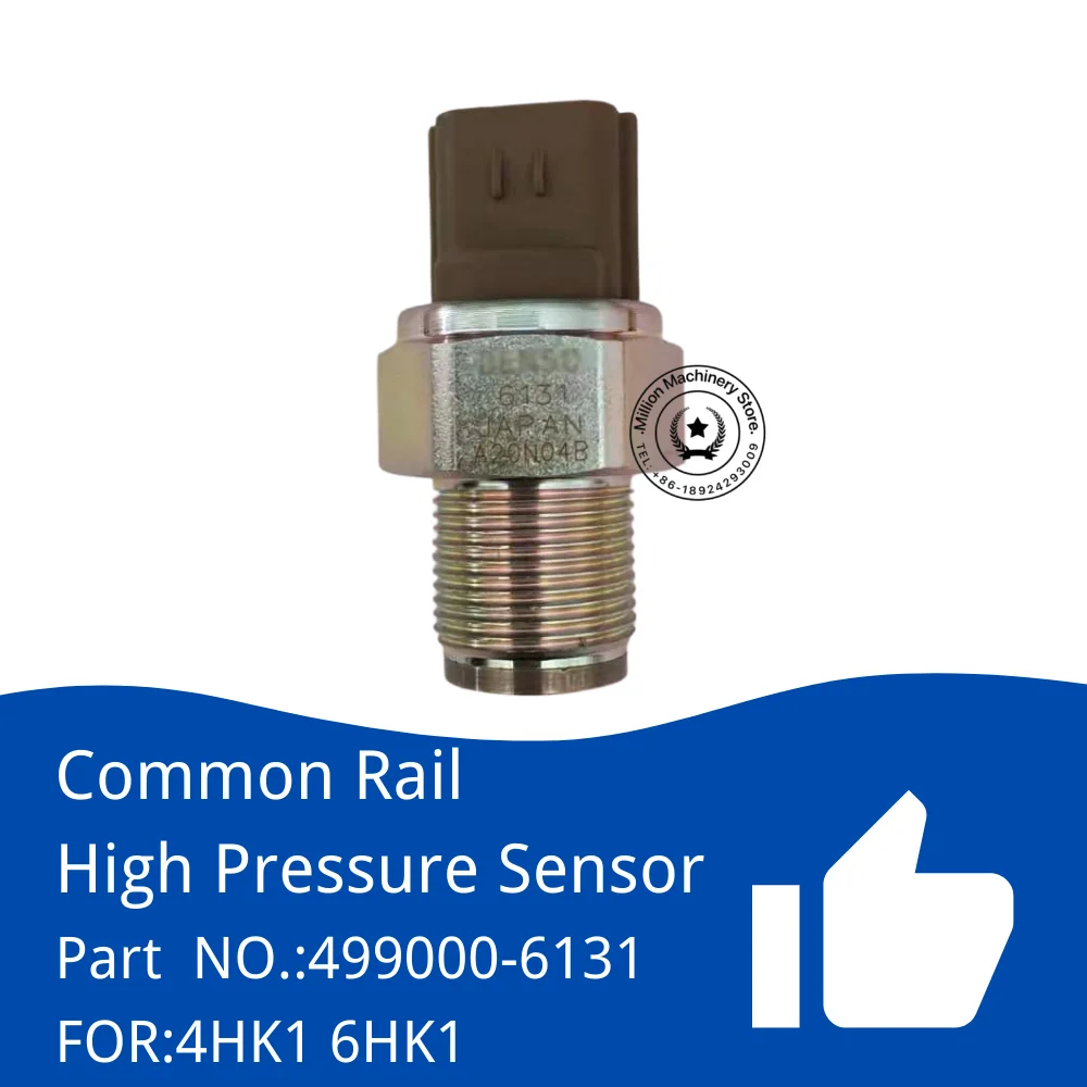 499000-6131 Common Rail High Pressure Sensor uitable for Pathfinder 2.5DCL 2.5 DCI Isuzu Holden 4HK1 6HK1