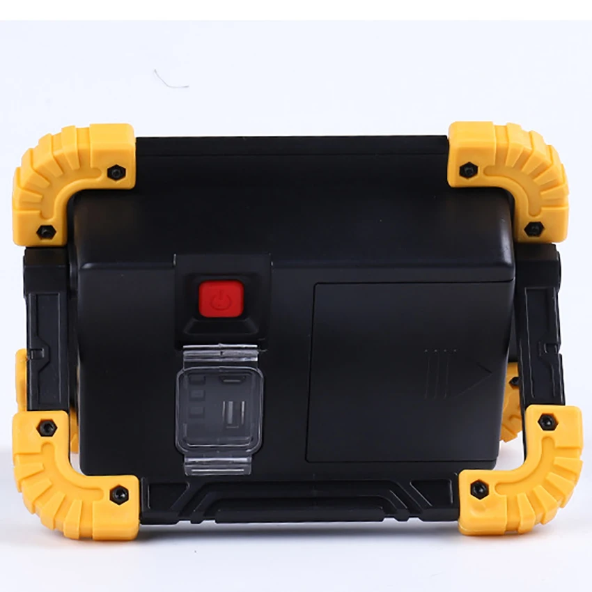 2 cob 20w conduziu a luz do trabalho, recarregável portátil à prova dwaterproof água conduziu luzes fortes para acampamento ao ar livre caminhadas reparação de carro de emergência