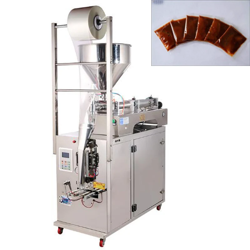 

Factory Custom Ketchup Cream Honey Jam Bag Food Packaging Machine Paste Paste Packaging Machine