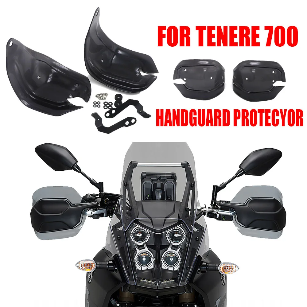 

NEW Motorcycle Handguard Extensions Hand shield Protector Windshield For YAMAHA TENERE 700 Tenere700 2019 2020