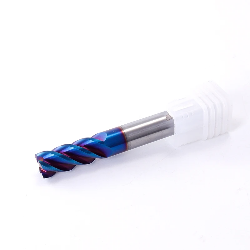 Fresa do metal do carboneto da liga do moinho de extremidade hrc65 4 da flauta do aço do tungstênio de zgt corte 1mm 2mm 3mm 4mm 5mm 6mm 8mm 10mm 12mm