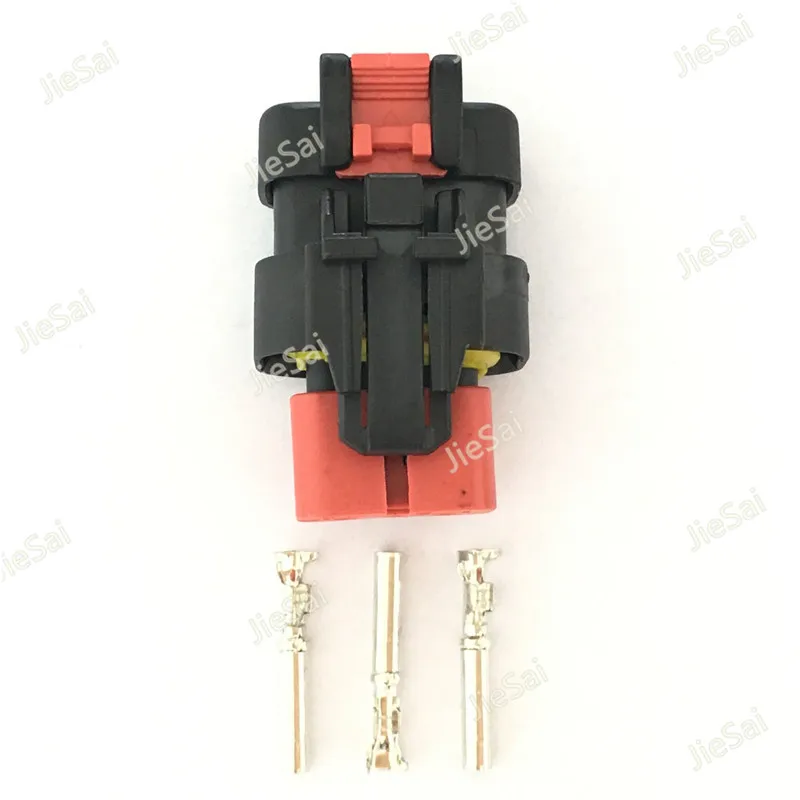 3 Pin Female 776523-1 Automotive Camshaft Sensor Plug Excavator Harness Connector