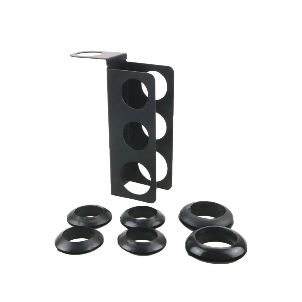 1PC Metal&Silicone Hookah Shisha Hose Holder Hookah Accessories,Maximum Size Dia.24mm. Can Hold 3 Hose,Prevent wear