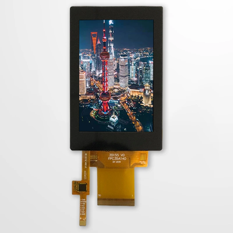 3.5 Inch 320*480, ST7796I, VA LCD with Capacitive Touch Pane, Full Viewing Angle Wide Operating Temperature, High brightness