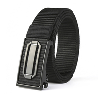 Men Female Belts Nylon Adjustable Belt Men Outdoor Travel Tactical Waist Belt with Automatic Buckle