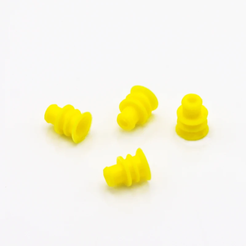 

Connector connector yellow universal waterproof plug sealing ring waterproof plug silicone rubber plug 281934-2