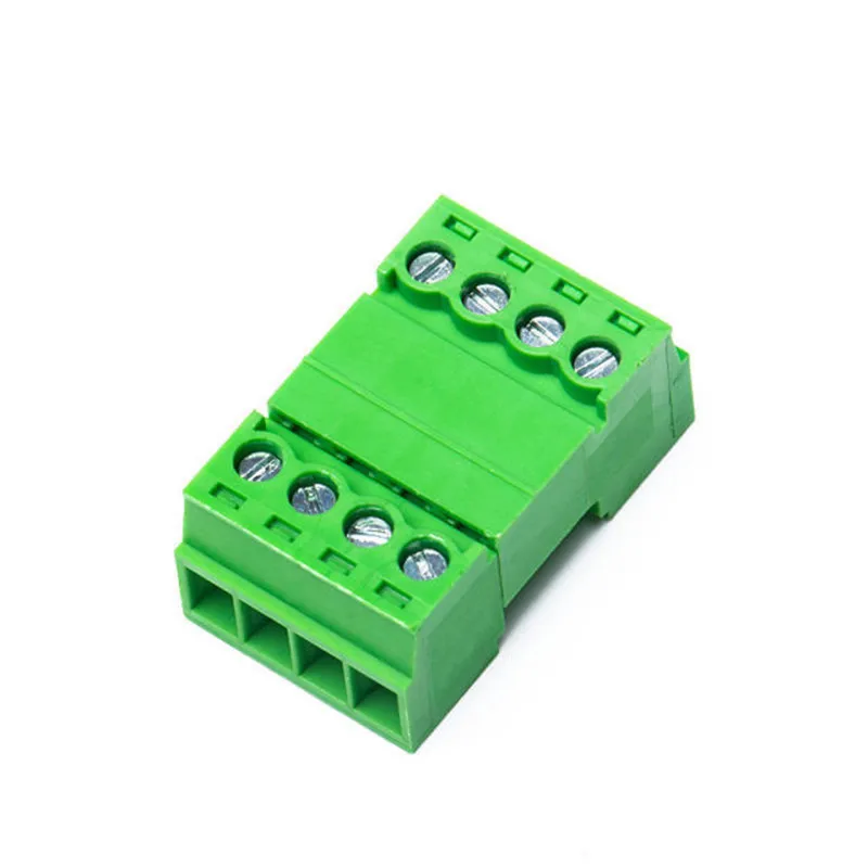 10sets Aerial butt welding type 15EDGRK-3.81mm plug-in type 2edg type green terminal block 2EDGRK for Connector row