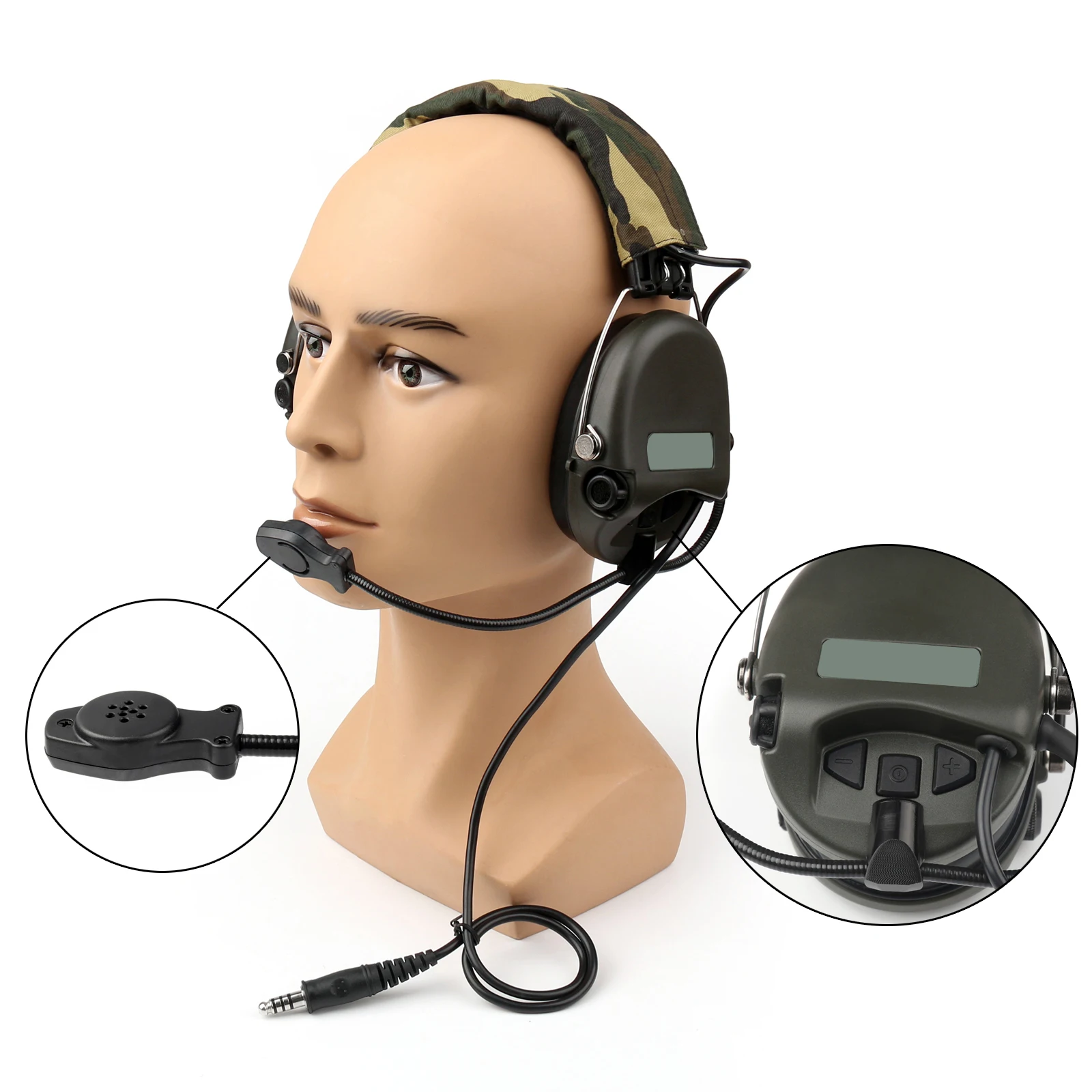 Artudatech – casque tactique MSA SORDIN Airsoft, réduction du bruit, pour Combat militaire Comtac Swat