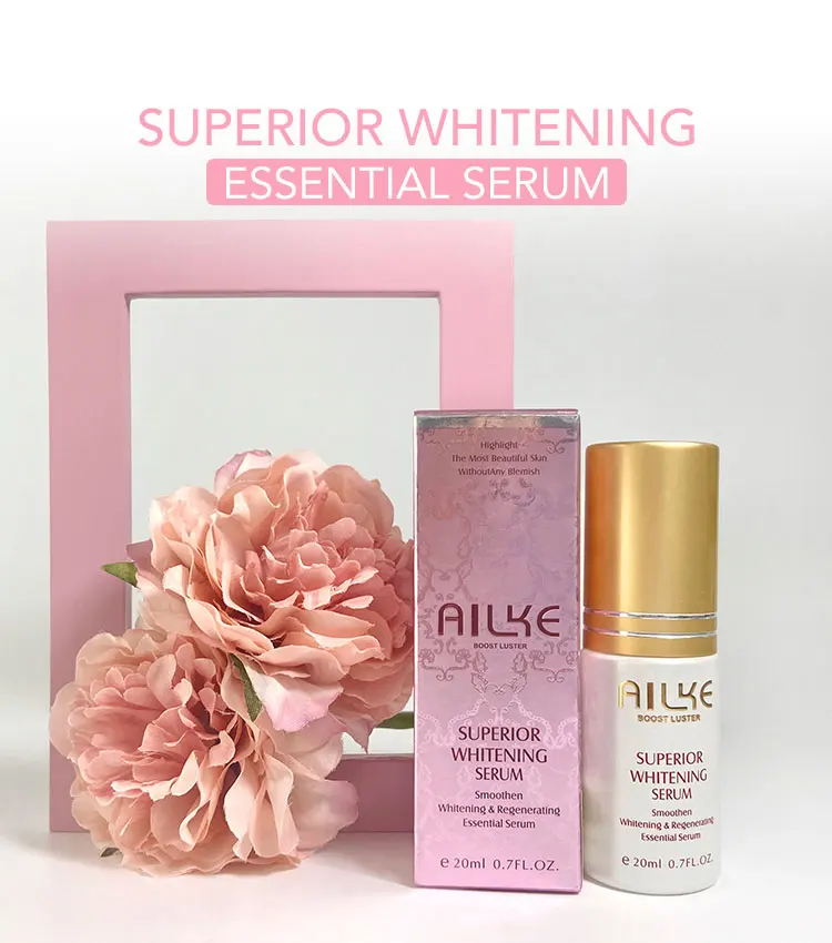 AILKE Superior Lighten Vitamin C Face Serum, Moisturizes, Hydration, Remove Hyperpigmentation, Black Spots, Freckles, Clean Skin