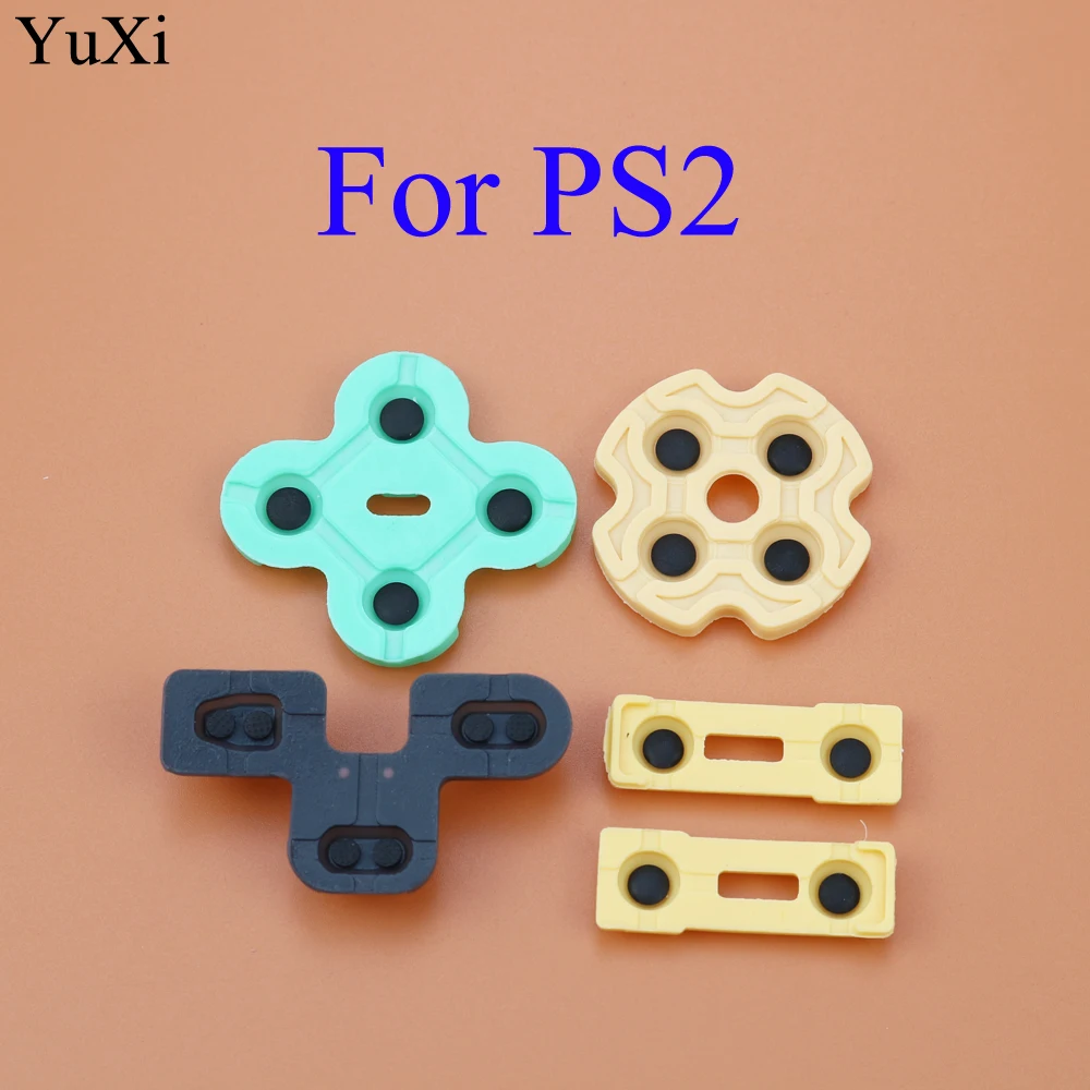 YuXi Replacement Conductive Silicon D Pads Rubber button for PS2 PS2 PS3 PS4 PSP1000 Controller Repair Part