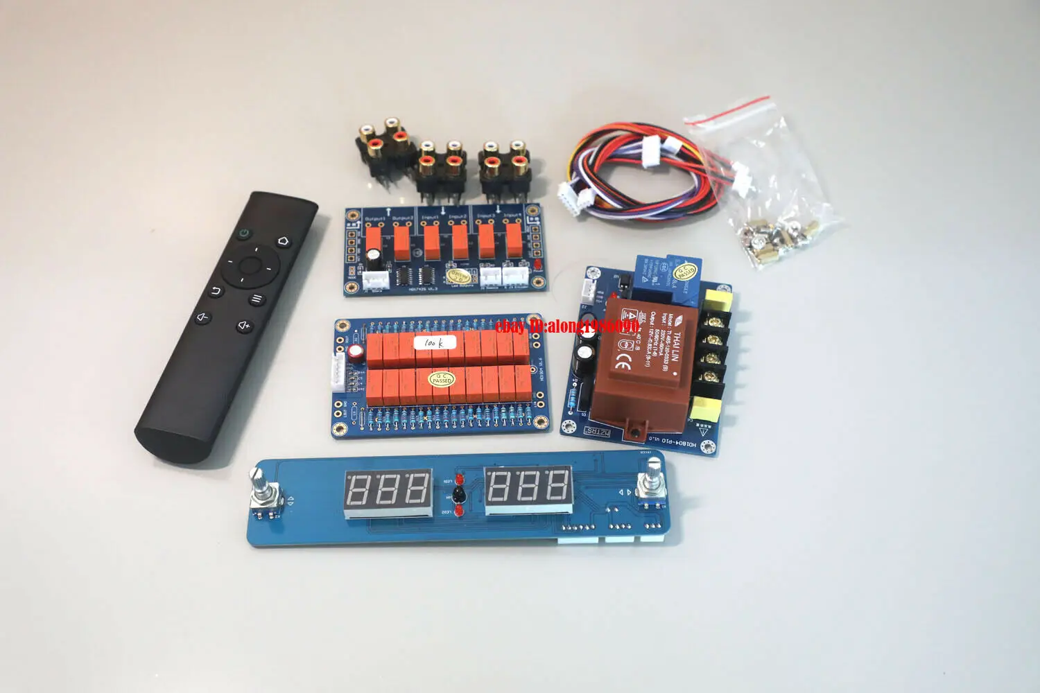 Hifi Remote Volume Control Passive Preamp Board Audio Input Choose Board