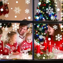 36 Christmas Snowflake Wall Stickers #2