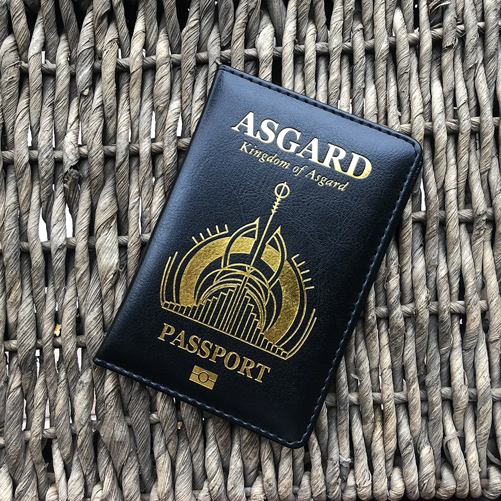 Asgard norsemythologyパスポートカバーのバイキング