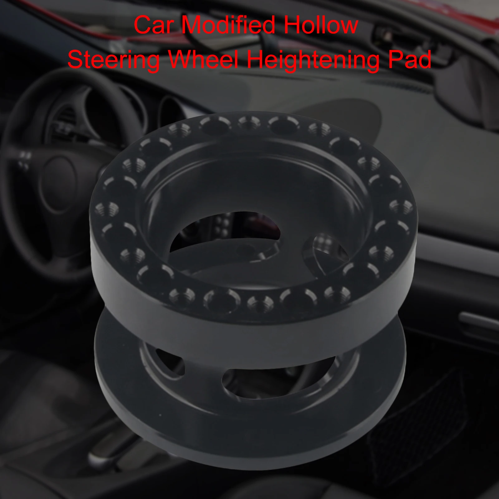 Car Steering Wheel And Hub Spacer 2/3/4 Inch Aluminum Steering Wheel Extension Spacer Steering Wheel Adapter Steering Practical