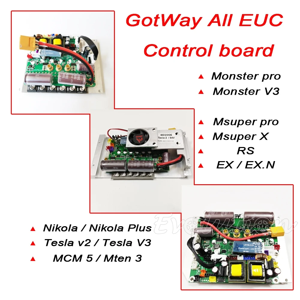 

GotWay control board GotWay all EUC mainboard RS EX MSuper Monster pro Tesla Nikola