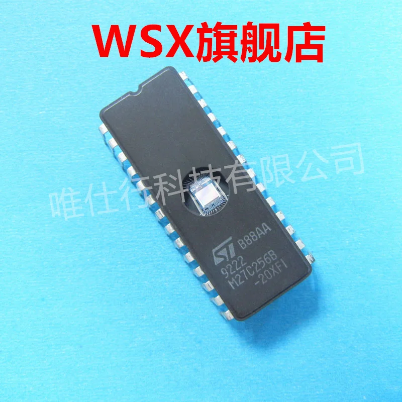 Brand new original chip IC (10) PCS  M27C256B-20XF1 advantage inventory, bulk price is more favorable