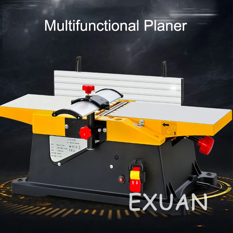 Woodworking multi-function electric planer desktop woodworking electric planer household electric tools small electric planer