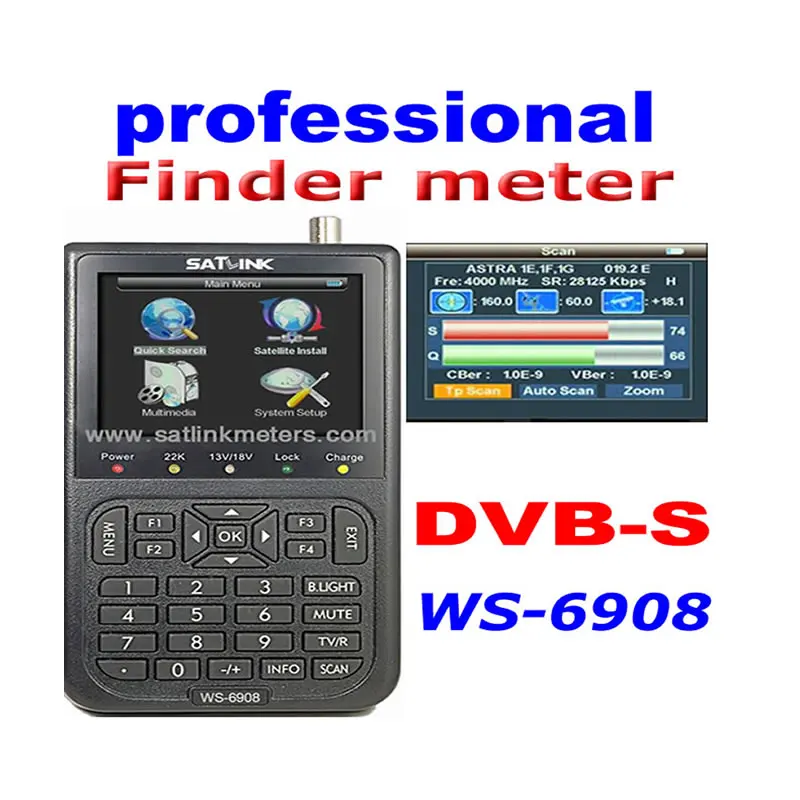 مقياس إشارة القمر الصناعي Satlink WS-6908 3.5 بوصة: تقييم عملي ودليل شامل للمستخدمين