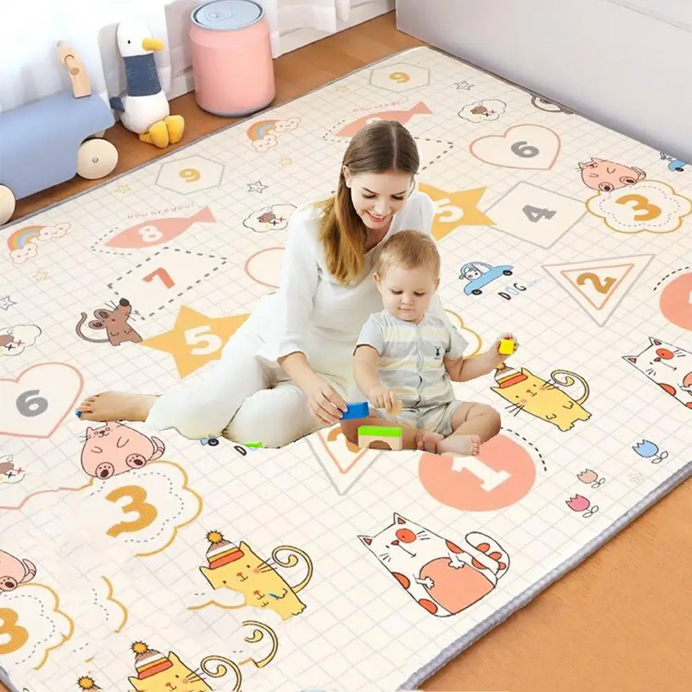 XPE Environmentally Friendly Thick Baby Crawling Folding Mat Carpet Play Mat for Children\'s Safety Mat Kid Rug Playmat Non-Toxic