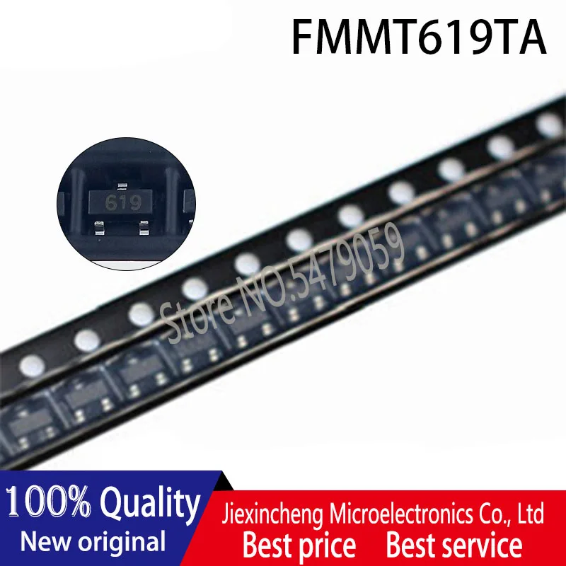 50PCS FMMT619TA 619 FMMT718TA 718 FMMT717TA  717 FMMT415TA 415 FMMT417TA 417 FMMT491TA 491 transistor SOT23-3 New