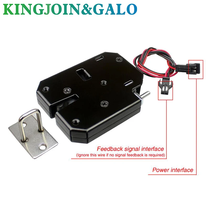 Custom made DC 12V 2A Solenoid Electromagnetic Electric Control Cabinet Drawer Lockers Lock latch